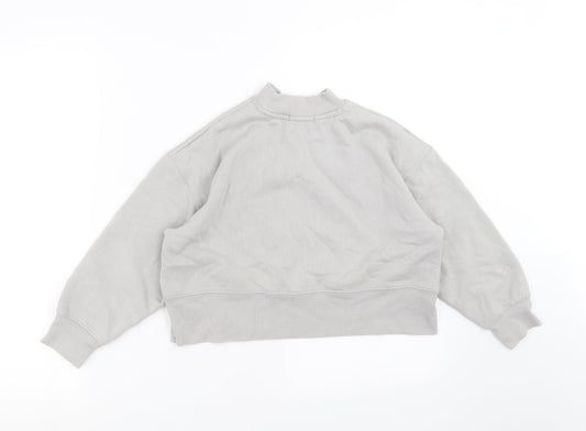 Primark Girls Grey Pullover Sweatshirt Size 8-9 Years - be the change
