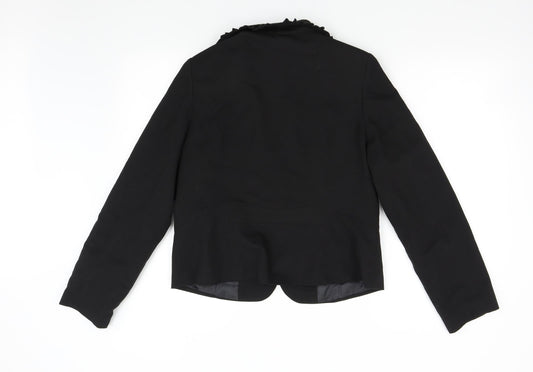 City Angel Womens Black Jacket Suit Jacket Size 14