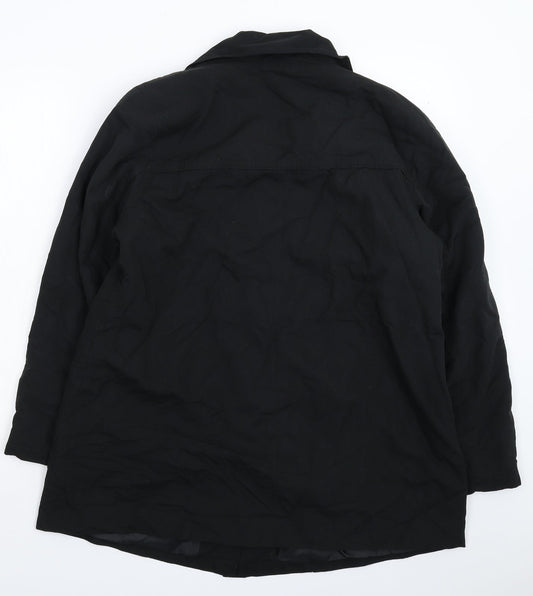 Special Collection Womens Black Jacket Coat Size 14