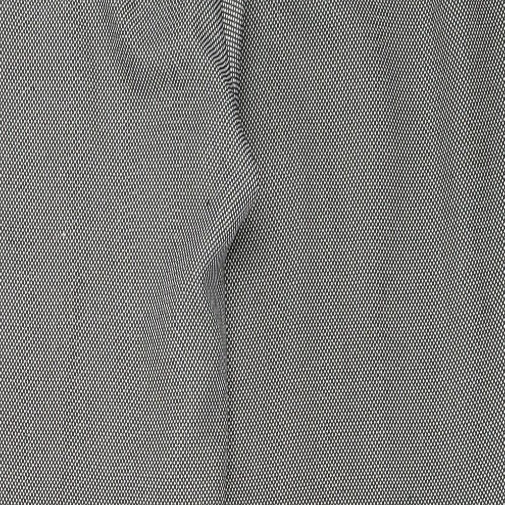 Marks and Spencer Womens Black Trousers Size 16 L28.5 in