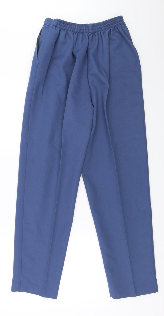 Saika Womens Blue Trousers Size 14 L27 in