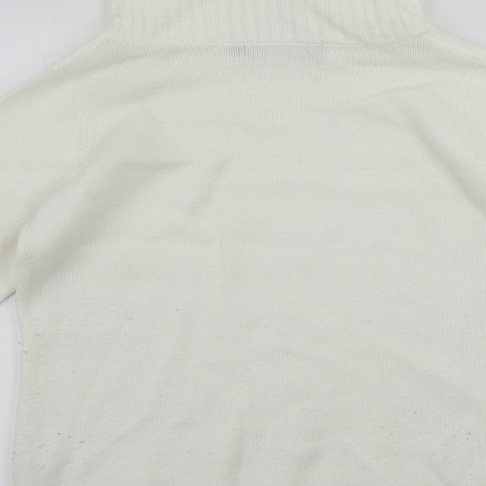 EWM Womens Ivory Pullover Jumper Size L