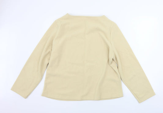 fa2 Womens Beige Pullover Jumper Size 20