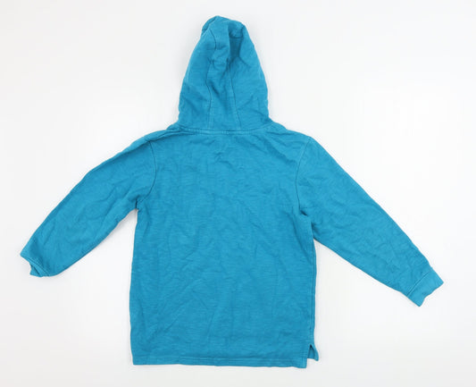 George Boys Black Houndstooth Pullover Hoodie Size 8-9 Years
