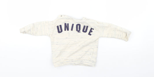 F&F Baby Beige Pullover Jumper Size 6-9 Months