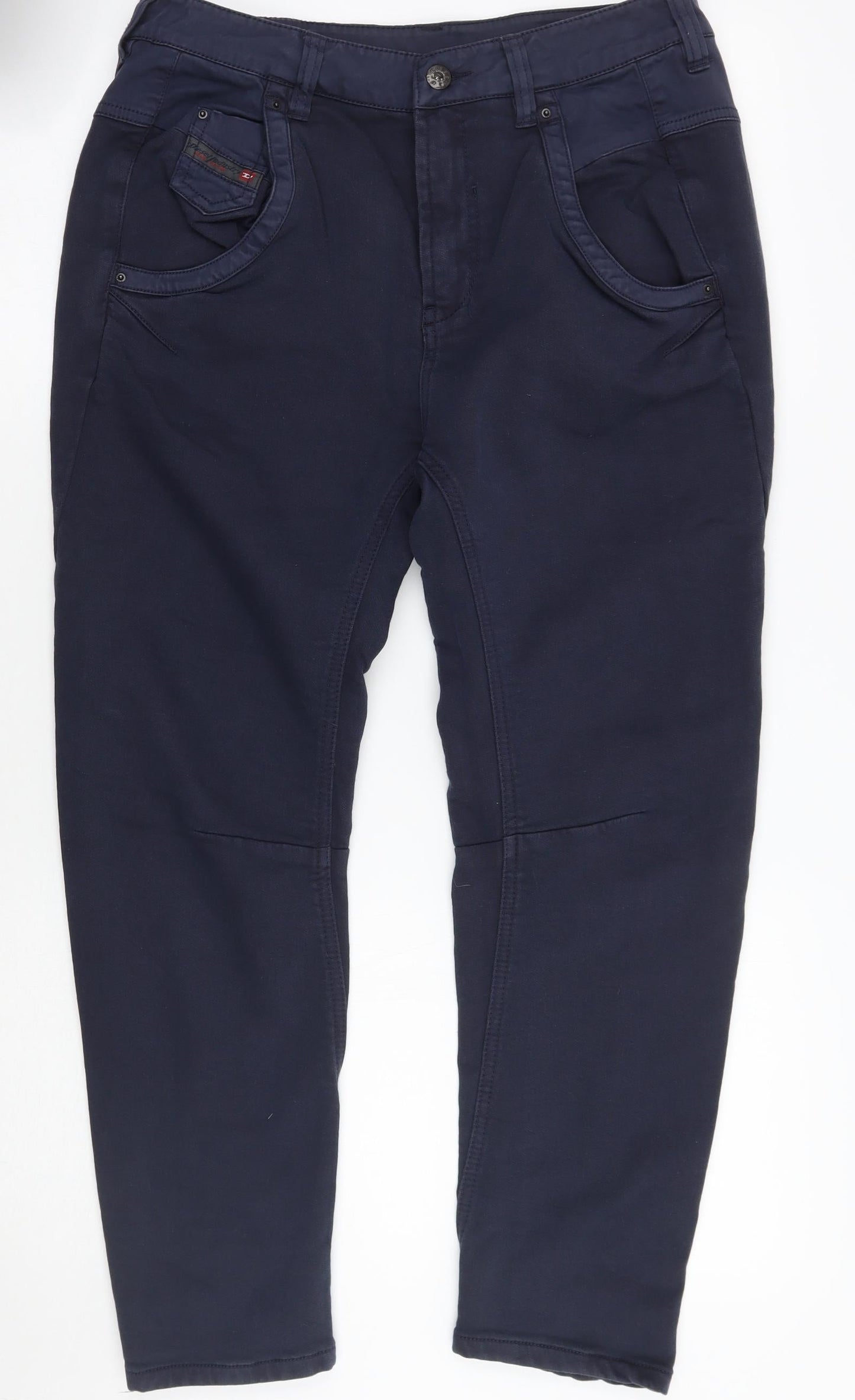 Dunlop Mens Blue Trousers Size 27 L24 in