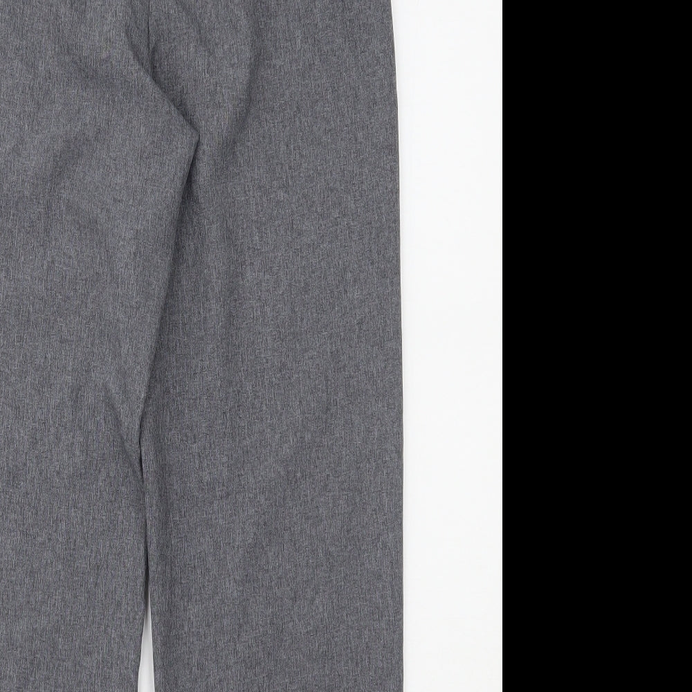 Bm collection Womens Grey Trousers Size 12 L26 in