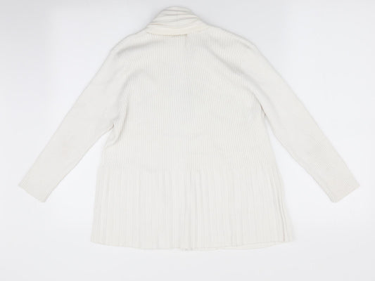 CC Womens Ivory Cardigan Jumper Size M