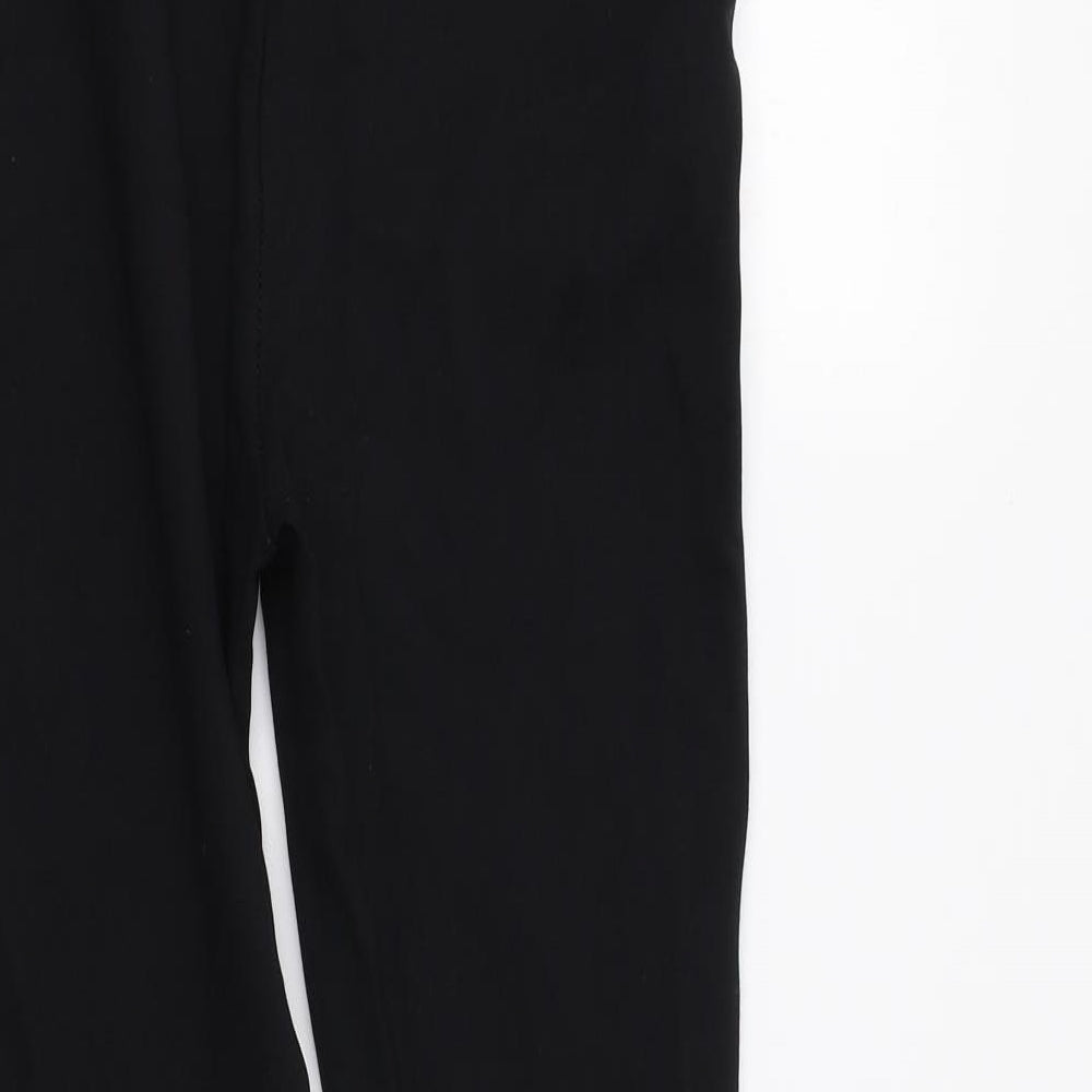 New Look Womens Black Trousers Size 10 L29 in