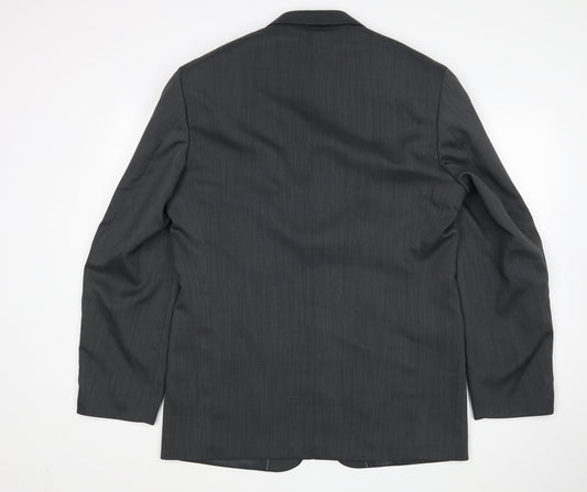 Armando Mens Grey Jacket Suit Jacket