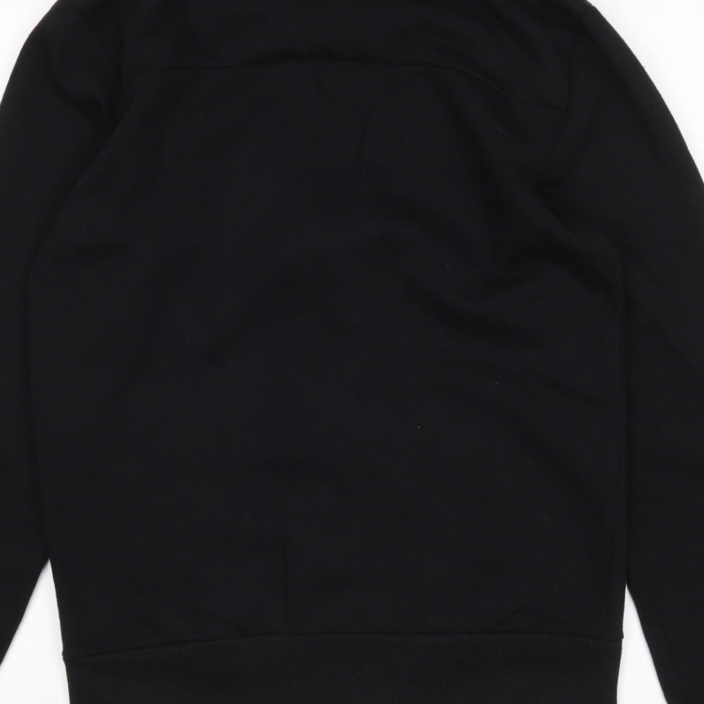 Cedar Wood State Mens Black Full Zip Sweatshirt Size XS