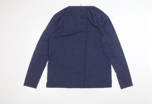 Raw Womens Blue Basic T-Shirt Size XL