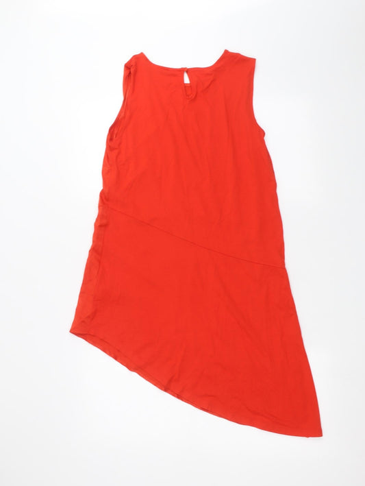 Marks and Spencer Womens Orange Basic Blouse Size 10