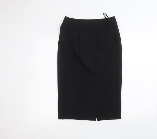 Peacocks Womens Black A-Line Skirt Size 8