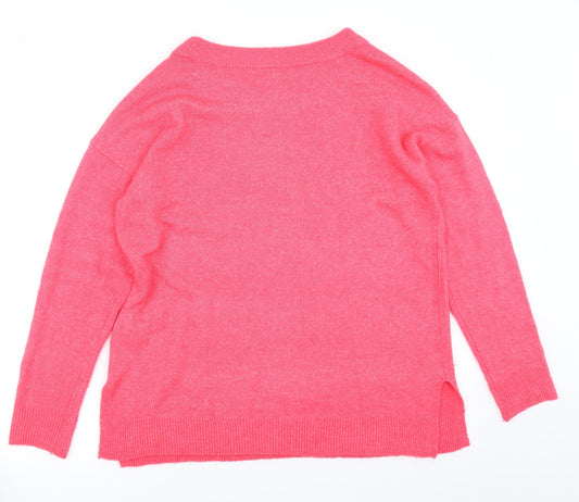 Gap Womens Pink Knit Pullover Jumper Size M