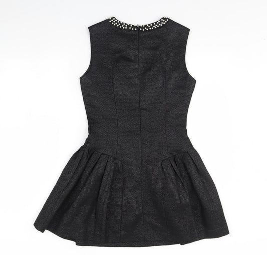 FOREVER 21 Womens Black Fit & Flare Size S
