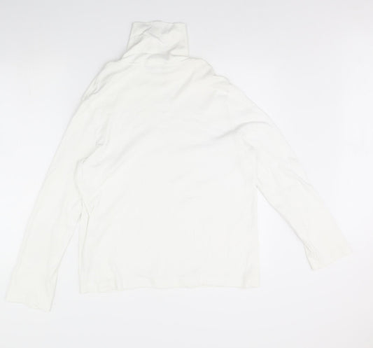 jones sport Womens White Pullover Jumper Size XL