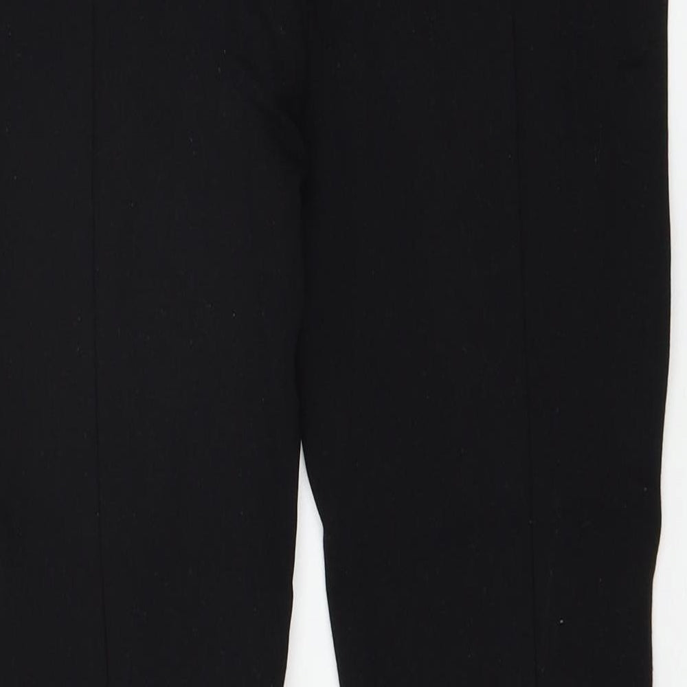 River Island Womens Black Trousers Size 10 L24 in