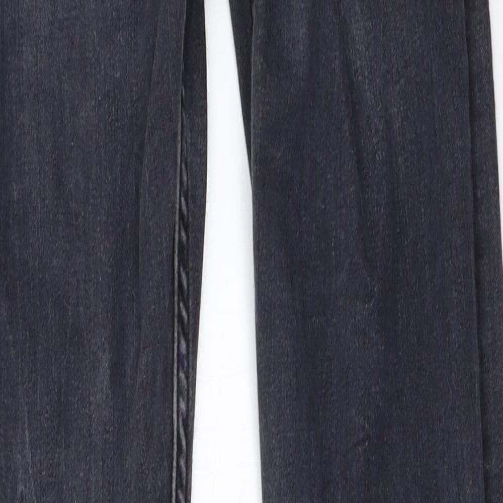 Zara Womens Grey Skinny Jeans Size 36 L28.5 in