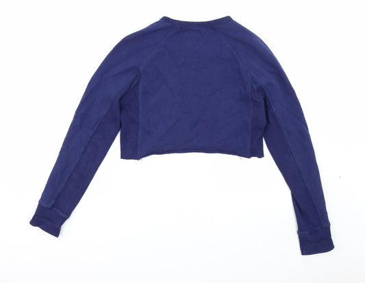 River Island Womens Blue Pullover Jumper Size S