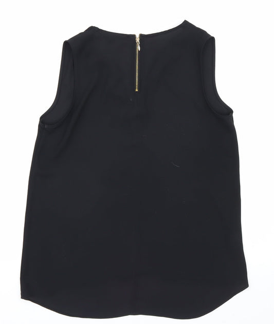 NEXT Womens Black Basic Blouse Size 10