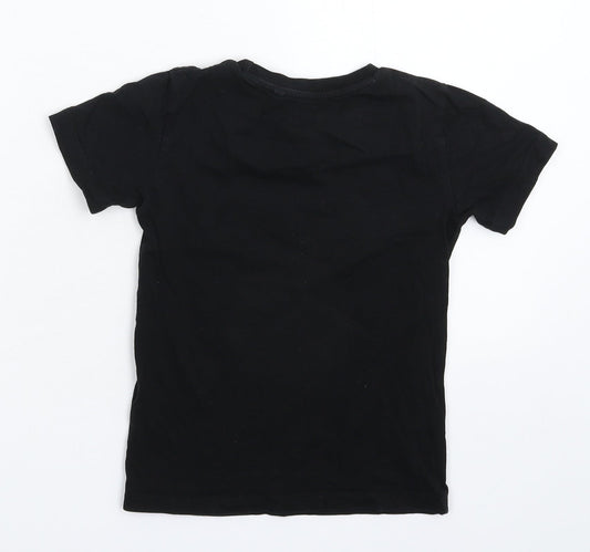 NEXT Boys Black Basic T-Shirt Size 5 Years
