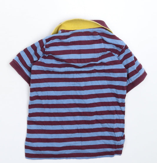 Rhino Boys Multicoloured Striped Basic Polo Size 4 Years