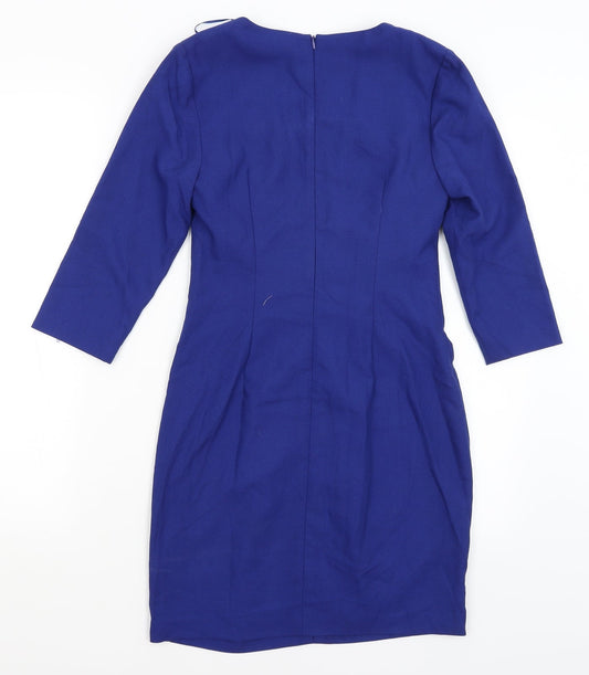 ASOS Womens Blue Pencil Dress Size 6