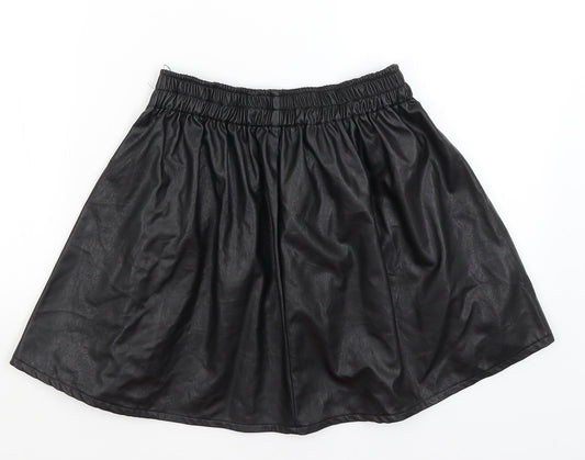 Hearts & Bows Womens Black Flare Skirt Size M