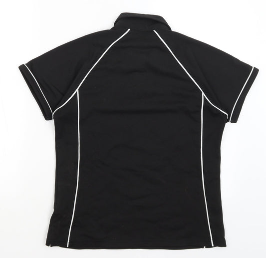 Finden Hales Mens Black Polo Size M