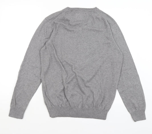 Stone Bay Mens Grey Pullover Jumper Size S