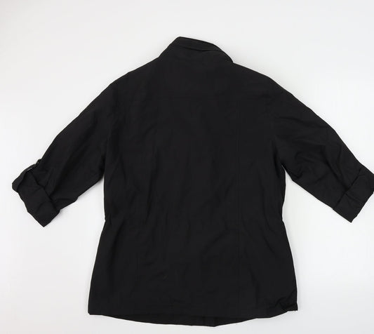 Style&co. Womens Black Jacket Coat Size M