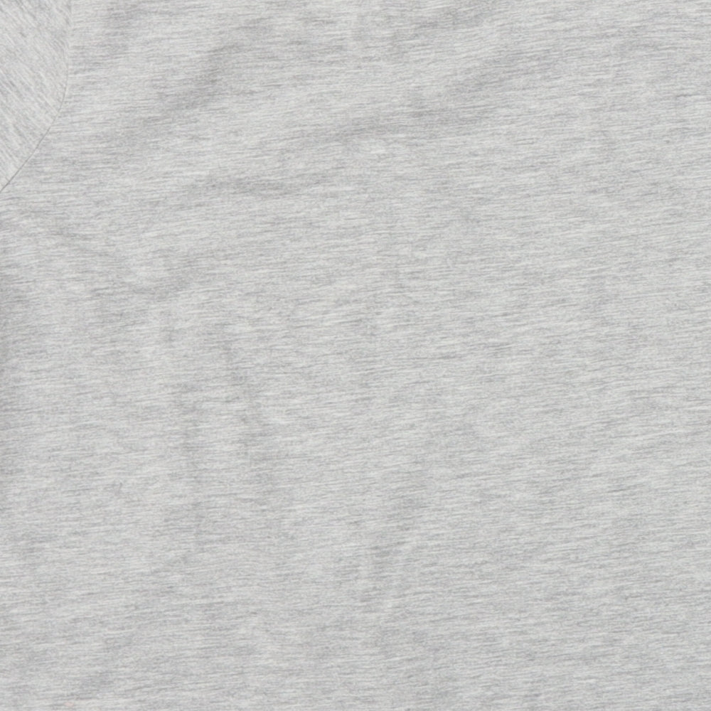 M&Co Boys Grey Basic T-Shirt Size 12 Years