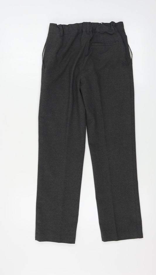Marks and Spencer Boys Grey Chino Trousers Size 11-12 Years