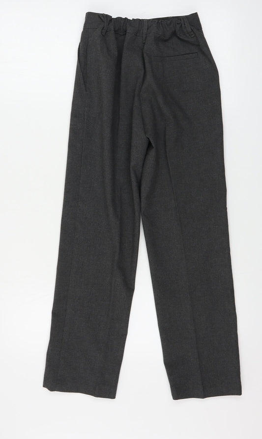 Marks and Spencer Boys Grey Chino Trousers Size 11-12 Years