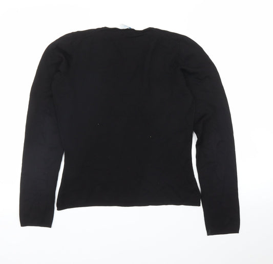 Oasis Womens Black Pullover Jumper Size 14