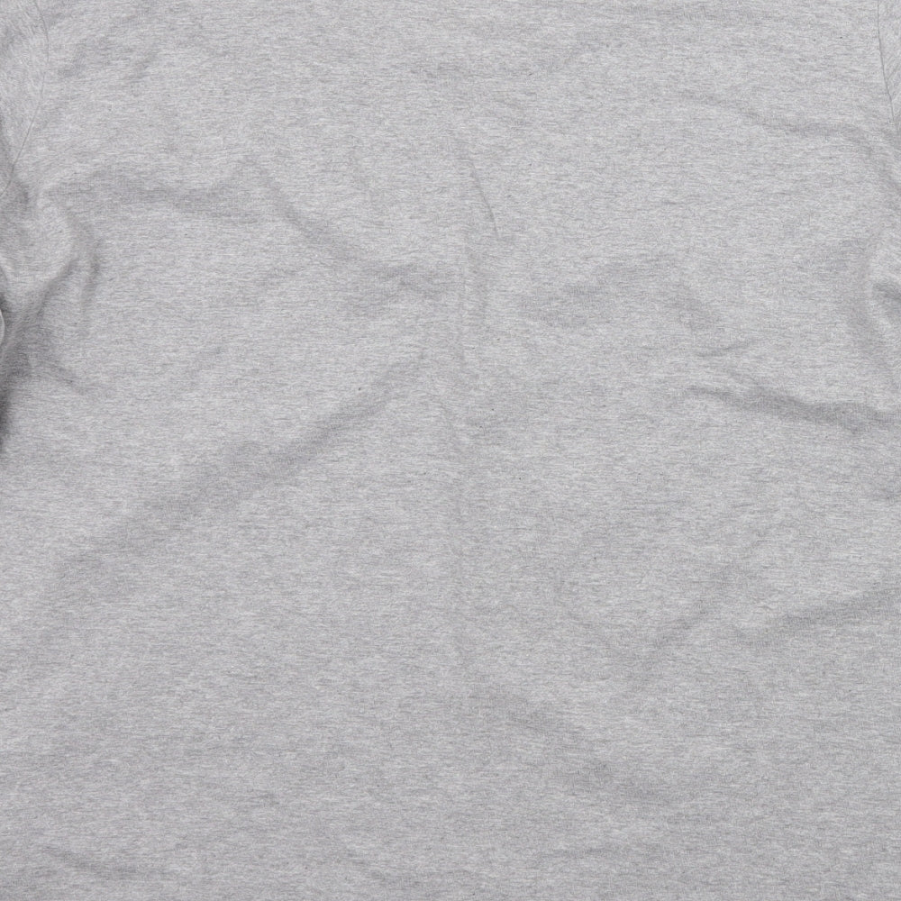 Berydale Womens Grey Basic T-Shirt Size XL