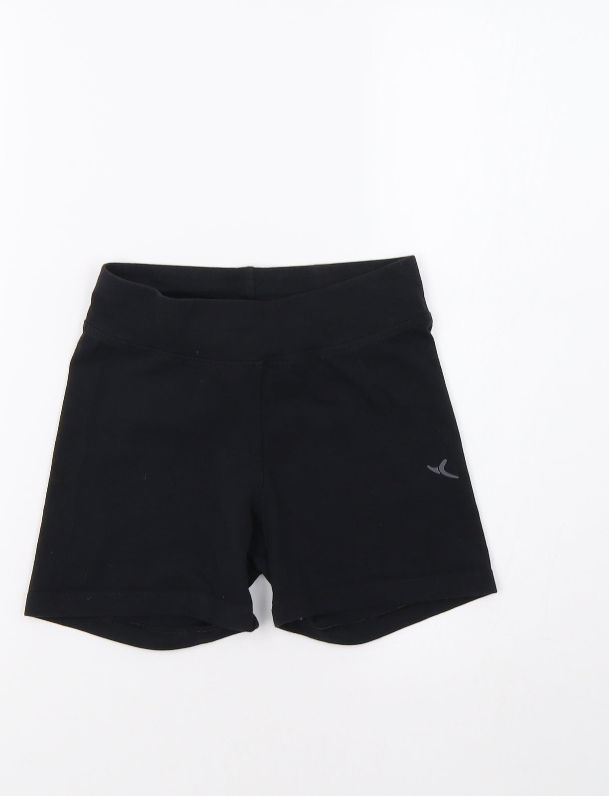 DECATHLON Womens Black   Sweat Shorts Size XS