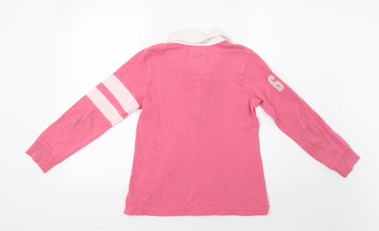 NEXT Girls Pink Pullover Sweatshirt Size 12 Years
