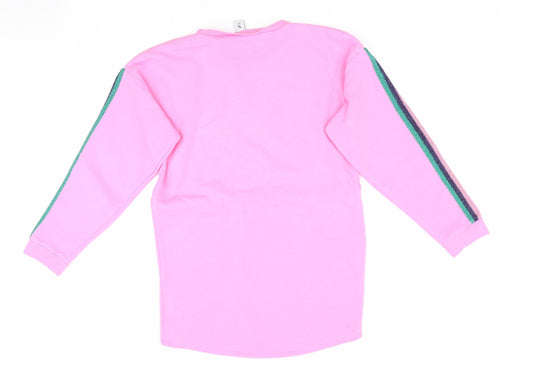 TU Girls Pink Pullover Sweatshirt Size 11 Years - Keep life simple