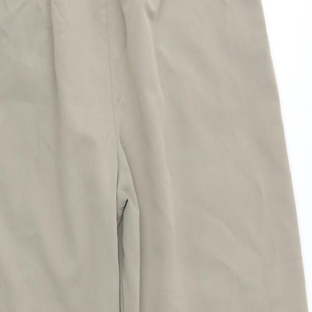 Preworn Womens Green Capri Trousers One Size L20 in