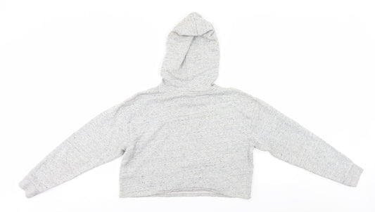 Divided Womens Grey Pullover Hoodie Size 14