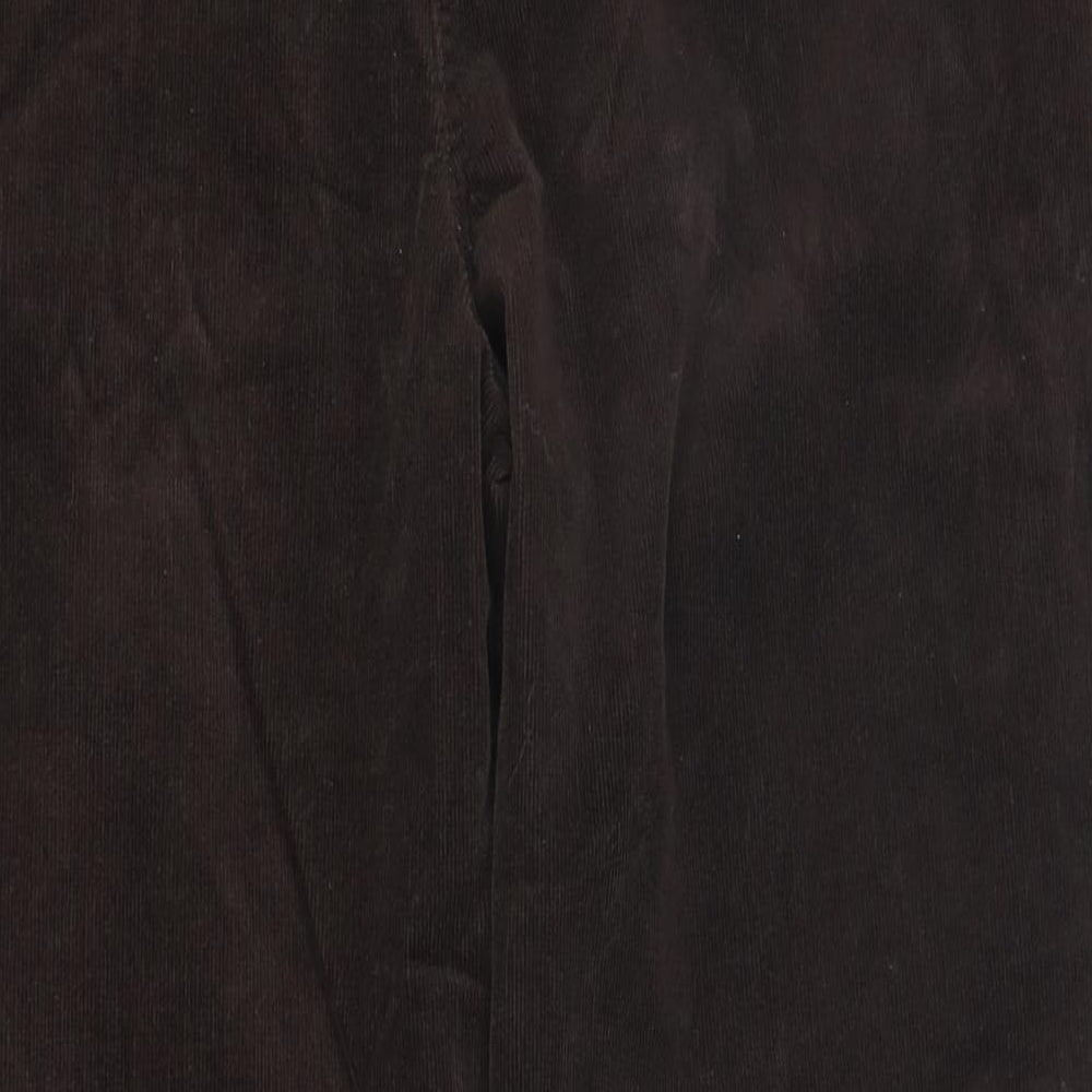 EWM Womens Brown Trousers Size 18 L28 in