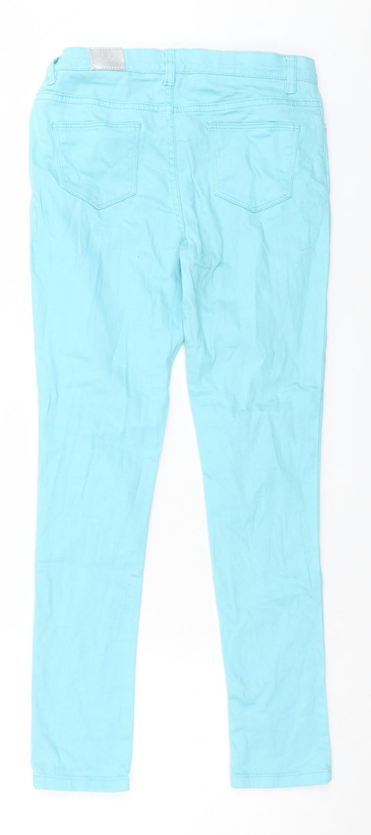 Denim & Co. Girls Blue Skinny Jeans Size 10-11 Years