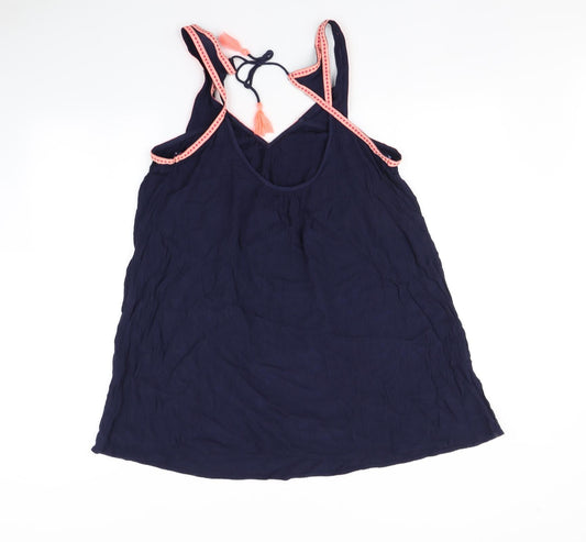 George Womens Blue A-Line Size M