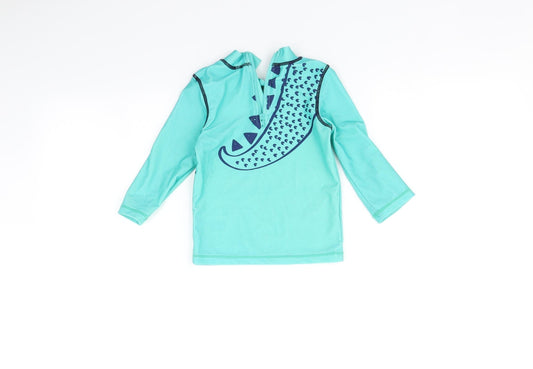 Mothercare Boys Blue Basic T-Shirt Size 2-3 Years