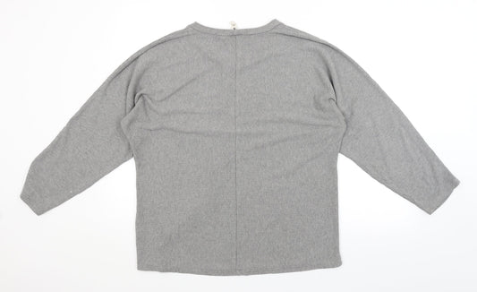 Cable & Gauge Womens Grey Pullover Jumper Size XL
