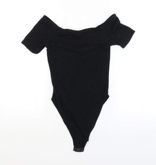 Miss Selfridge Womens Black Unitard One-Piece Size 10