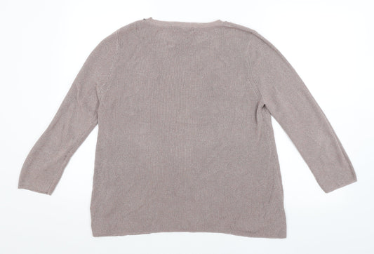 NEXT Womens Purple Pullover Jumper Size 14