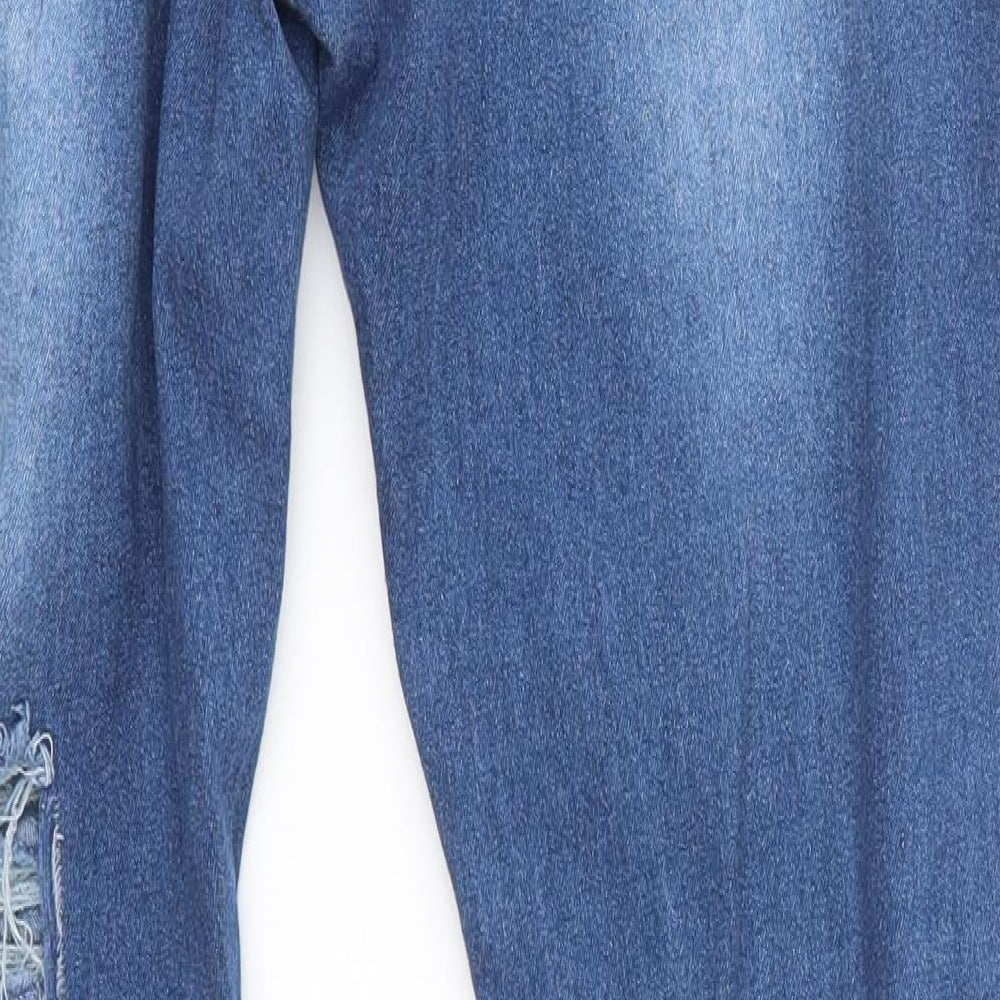 SheIn Womens Blue Skinny Jeans Size L L29 in